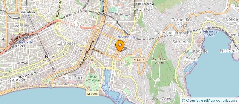 localisation de l'entreprise SOC D'EXPLOITATION CLEF EXPRESS à NICE