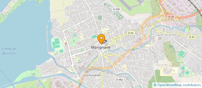 localisation de l'entreprise SOC D'EXPLOITATION DE JP SERVICES à MARIGNANE