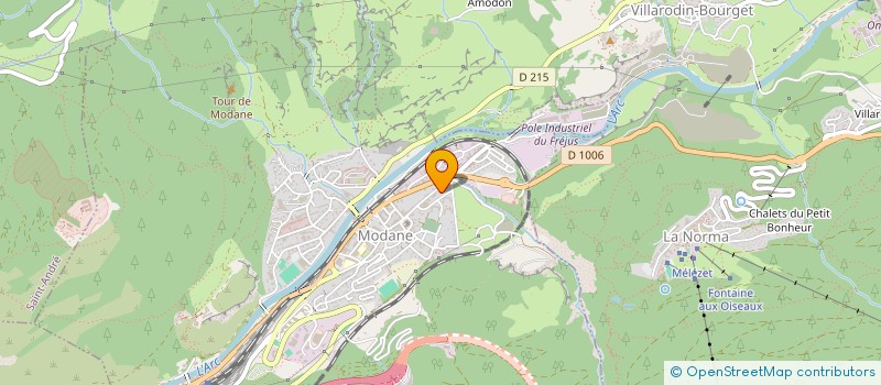 localisation de l'entreprise SOC D'EXPLOITATION DE L'ENTR GAVIETTO à MODANE