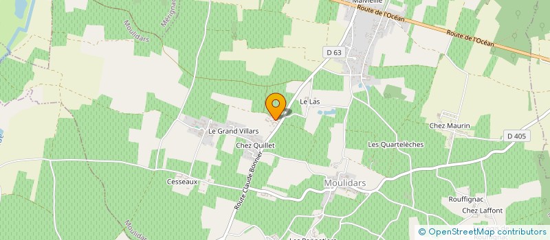 localisation de l'entreprise SOC D'EXPLOITATION DE LA BARRE à MOULIDARS