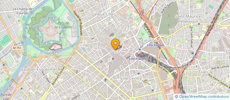 localisation de l'entreprise SOC D'EXPLOITATION DE LA HOUBLONNIERE à LILLE