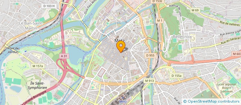 localisation de l'entreprise SOC D'EXPLOITATION DE LA MAISON DEMANGE  METZ