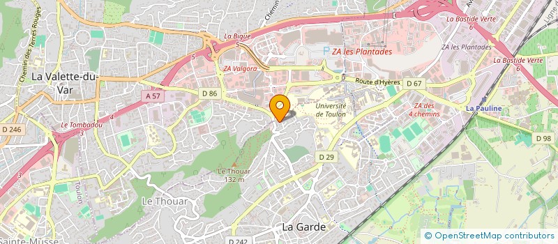 localisation de l'entreprise SOC D'EXPLOITATION DE LA MAP à LA GARDE