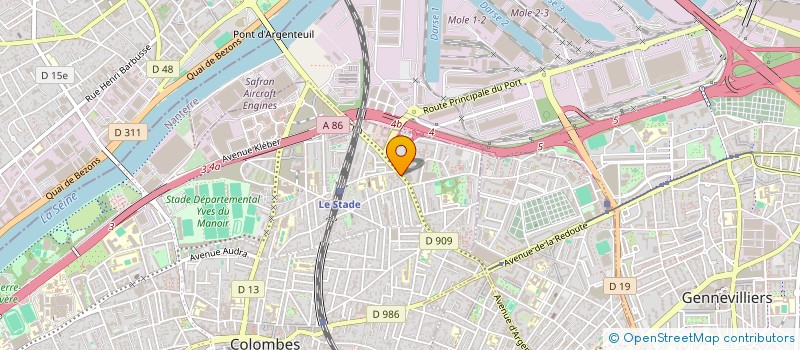 localisation de l'entreprise SOC D EXPLOITATION DE LA SOC LM AUTOMOBI à COLOMBES