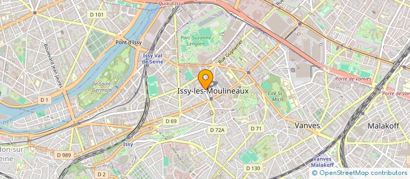localisation de l'entreprise SOC D'EXPLOITATION DE PIZZA à ISSY-LES-MOULINEAUX