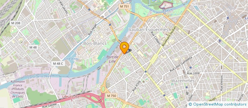 localisation de l'entreprise SOC D'EXPLOITATION DES BRASSERIES à LILLE
