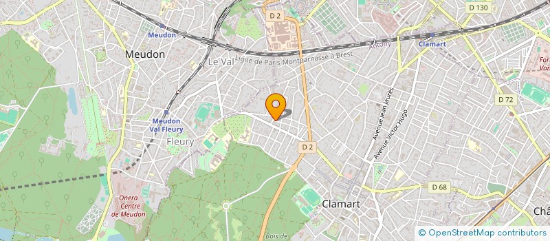 localisation de l'entreprise SOC D EXPLOITATION DES ETAB BOUTHINON à CLAMART