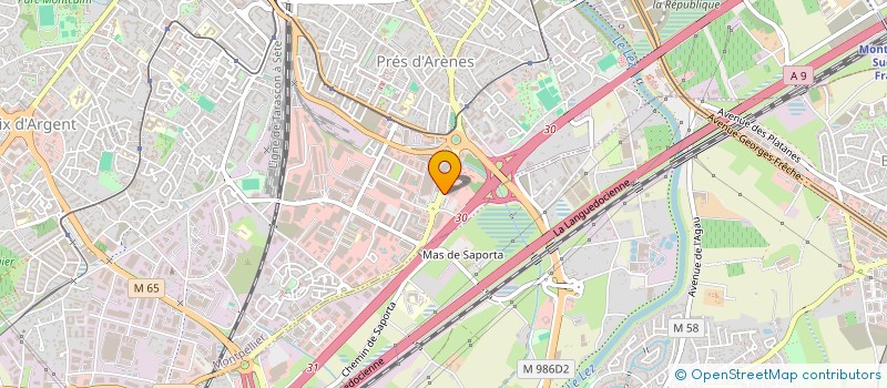 localisation de l'entreprise SOC D EXPLOITATION DES ETS CPDEM à MONTPELLIER