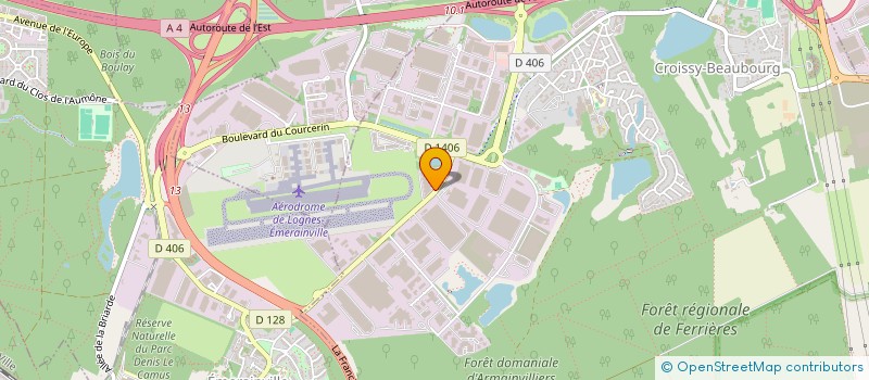 localisation de l'entreprise SOC D EXPLOITATION DES ETS DASSEVILLE à CROISSY-BEAUBOURG
