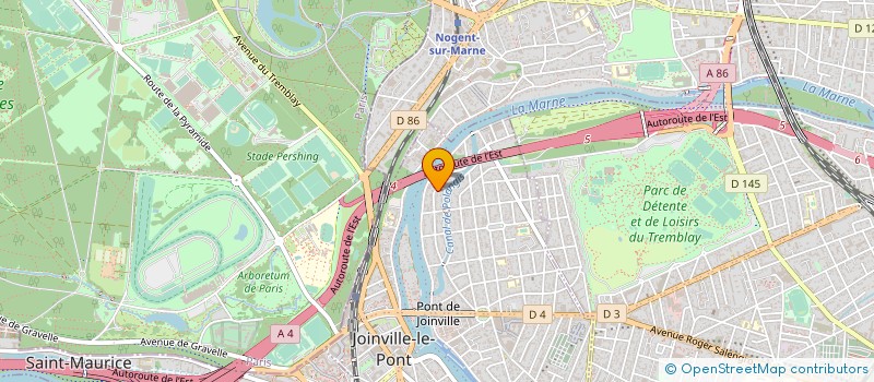 localisation de l'entreprise SOC D'EXPLOITATION DES ETS G.LOUW à JOINVILLE-LE-PONT