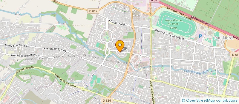 localisation de l'entreprise SOC D'EXPLOITATION DES ETS LARROUY à LONS