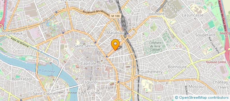 localisation de l'entreprise SOC D'EXPLOITATION DES ETS LIDON à TOULOUSE