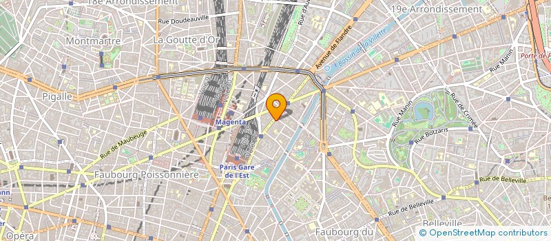 localisation de l'entreprise SOC D'EXPLOITATION DES ETS MEUNIER à PARIS