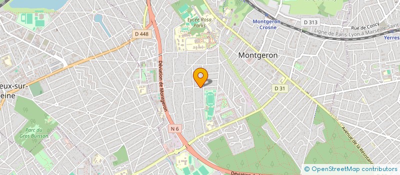localisation de l'entreprise SOC D EXPLOITATION DES ETS POTTIER à MONTGERON