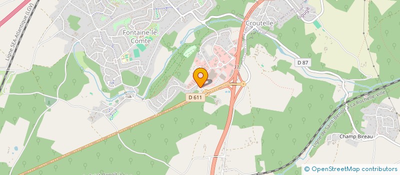 localisation de l'entreprise SOC D'EXPLOITATION DES ETS ROBERTI à FONTAINE-LE-COMTE