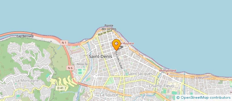 localisation de l'entreprise SOC D'EXPLOITATION DES MAGASINS GHANTY à SAINT-DENIS