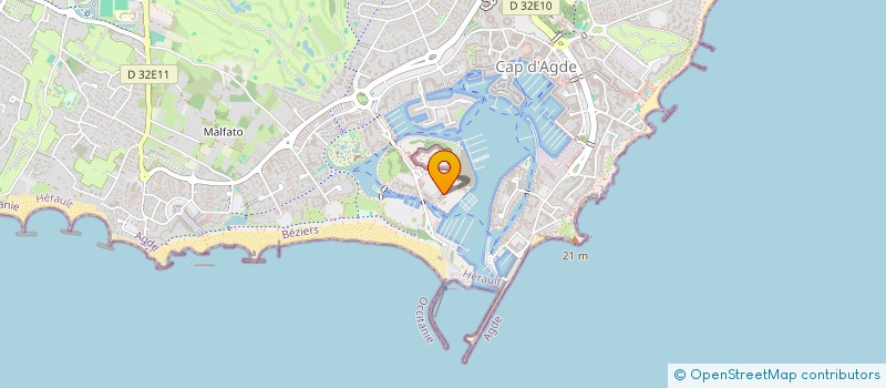 localisation de l'entreprise SOC D EXPLOITATION DU MEGATOWN à AGDE