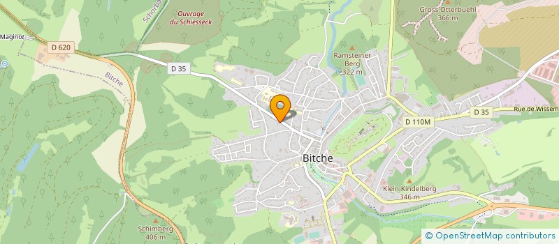 localisation de l'entreprise SOC D EXPLOITATION ET DE DISTRIBUTION à BITCHE