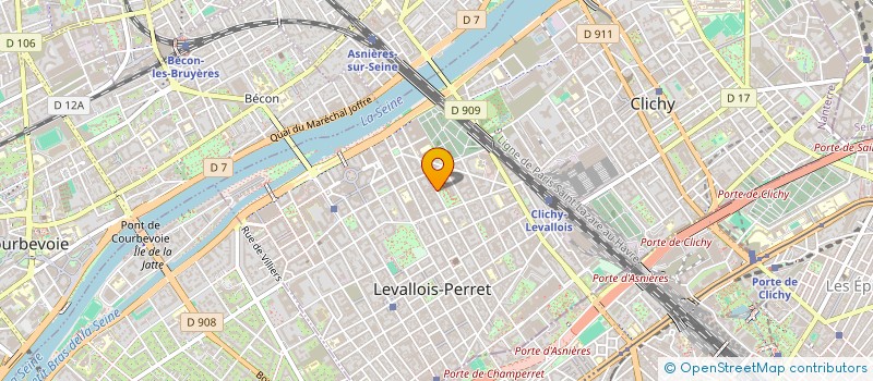 localisation de l'entreprise SOC D EXPLOITATION G.T GABELLI à LEVALLOIS-PERRET