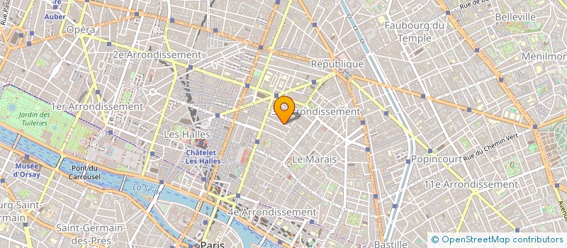localisation de l'entreprise SOC D EXPLOITATION GALLARD BENOIST à PARIS