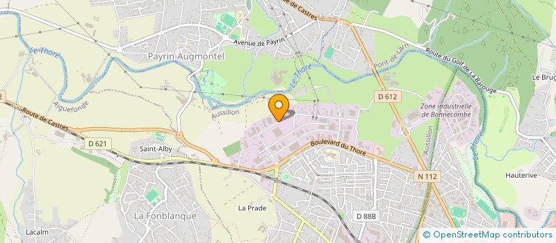 localisation de l'entreprise SOC D EXPLOITATION ICHER FRERES à AUSSILLON