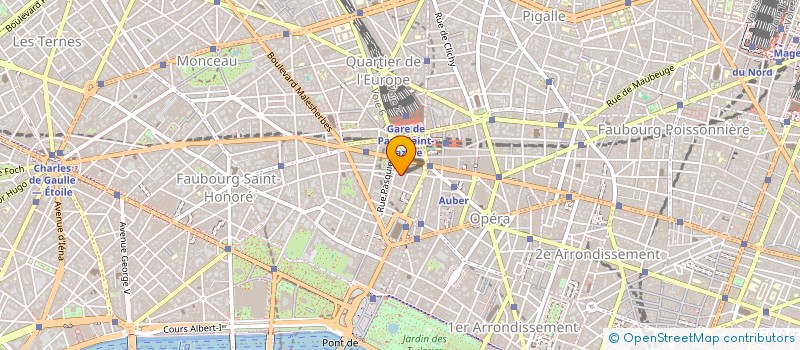 localisation de l'entreprise SOC D EXPLOITATION JACQUES CINTRAT à PARIS