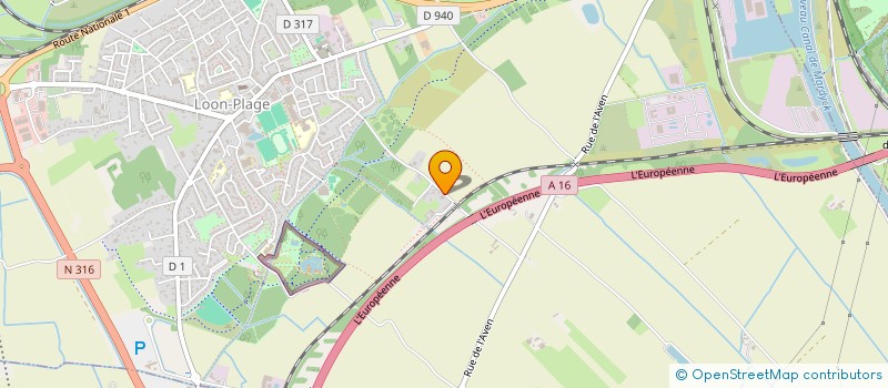 localisation de l'entreprise SOC D'EXPLOITATION LE GRANADA  LOON-PLAGE