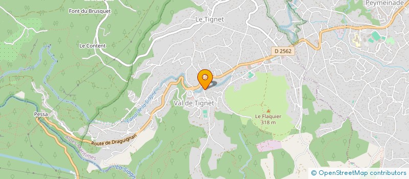 localisation de l'entreprise SOC D'EXPLOITATION MEDIA DIFFUSION à LE TIGNET