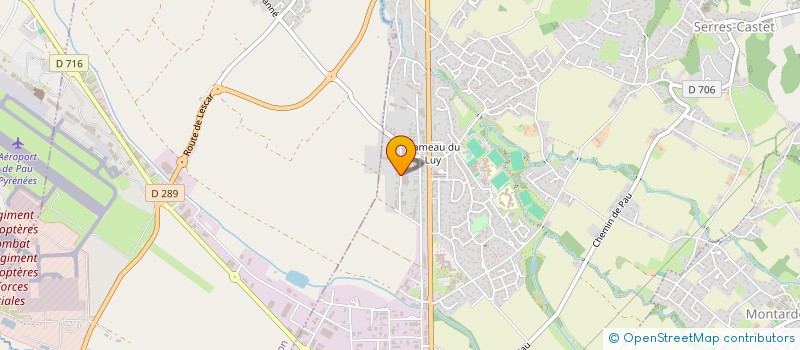 localisation de l'entreprise SOC D'EXPLOITATION PONT LONG EXPRESS à SERRES-CASTET
