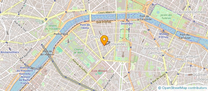 localisation de l'entreprise SOC D'EXPLOITATION POUILLOUX à PARIS