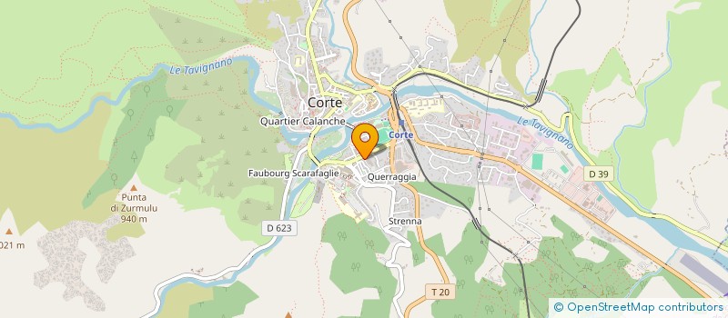 localisation de l'entreprise SOC D'EXPLOITATION SOPEC à CORTE