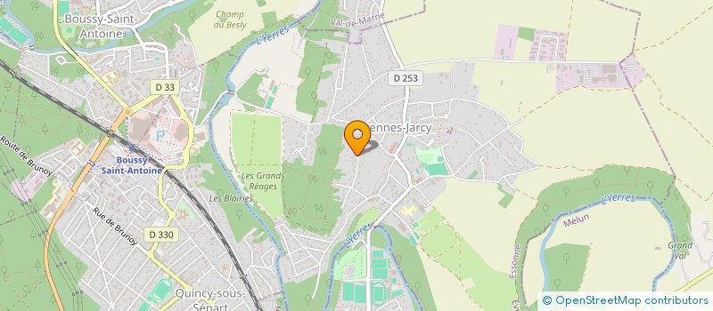 localisation de l'entreprise SOC D'EXPLOITATION SOS FOURNIL  VARENNES-JARCY