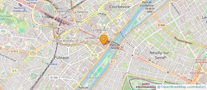 localisation de l'entreprise SOC D EXPLOSIFS PRODUITS CHIMIQUES à PUTEAUX