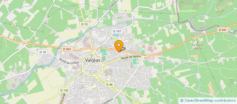 localisation de l'entreprise SOC D IMPORTATION ET DE NEGOCE à VALREAS