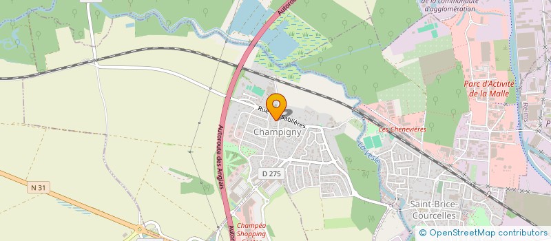 localisation de l'entreprise SOC D INGENIERIE CHAMPENOISE à CHAMPIGNY