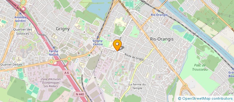 localisation de l'entreprise SOC D'INTERVENTION ET DE SURVEILLANCE à RIS-ORANGIS