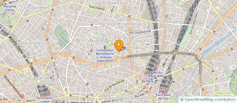 localisation de l'entreprise SOC D'INVEST & DE PARTICIP PARISIENNE à PARIS