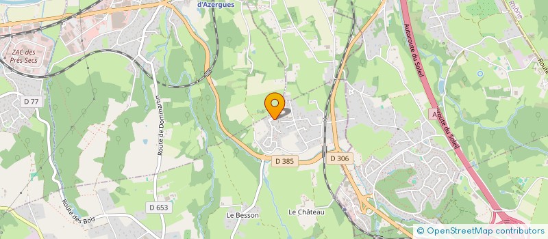 localisation de l'entreprise SOC D'INVESTIS SPORTS LOISIRS AND TRAVEL  DOMMARTIN