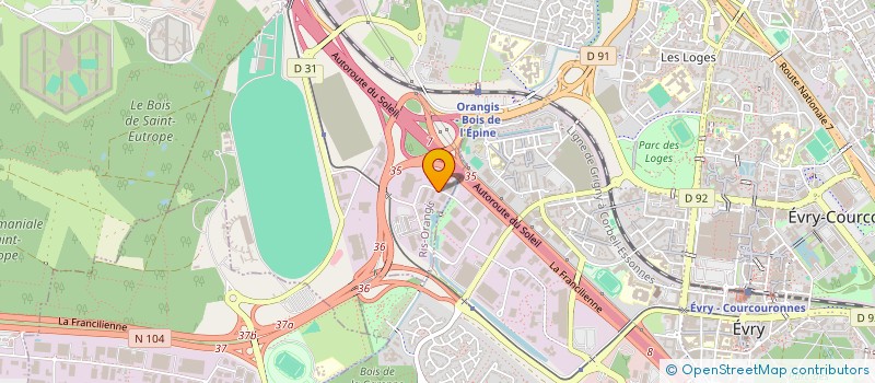 localisation de l'entreprise SOC D'INVESTISSEMENT DE L'ATLANTIQUE à RIS-ORANGIS
