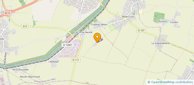 localisation de l'entreprise SOC D INVESTISSEMENT DU HT PERIOU  DOMPIERRE-SUR-MER