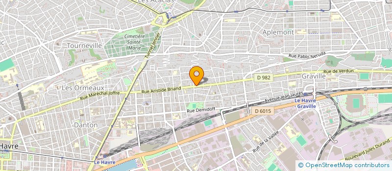 localisation de l'entreprise SOC D'INVESTISSEMENT IMMOBILIER à LE HAVRE