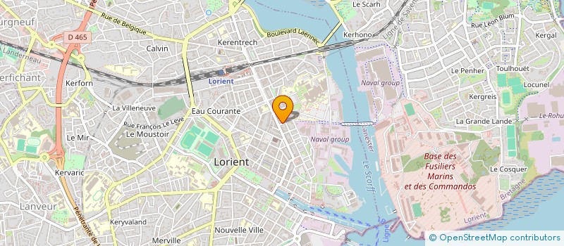 localisation de l'entreprise SOC D'INVESTISSEMENTS IMMOBILIERS  LORIENT