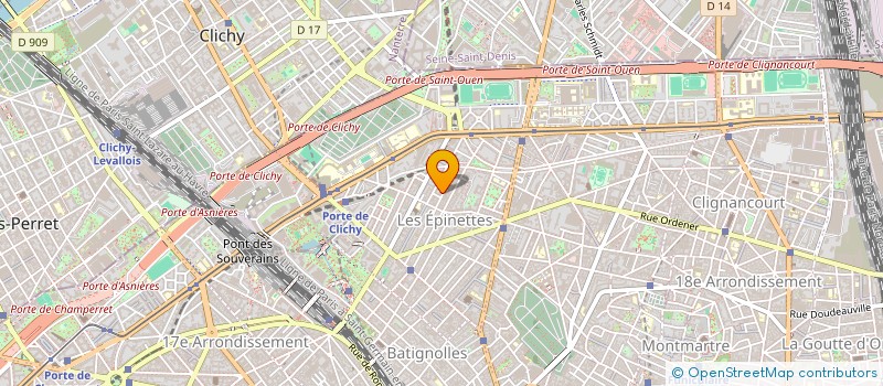 localisation de l'entreprise SOC D.KA.M  PARIS