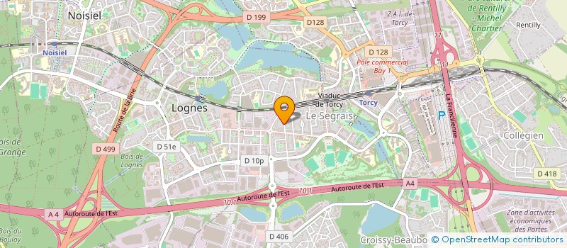 localisation de l'entreprise SOC D ORGANISATION ET COMMERCIALE  LOGNES