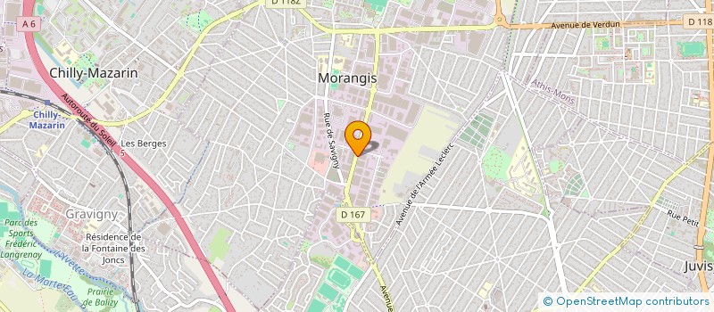 localisation de l'entreprise SOC D'OUVRAGE ELECTRIQUE ET REALISATION  MORANGIS