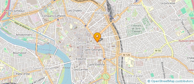 localisation de l'entreprise SOC D'URBANISME DEVELOP INGENIERIETECHN  TOULOUSE