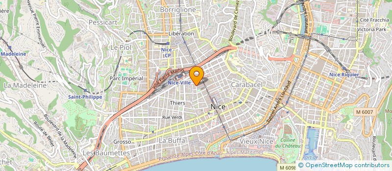 localisation de l'entreprise SOC DAILIN à NICE