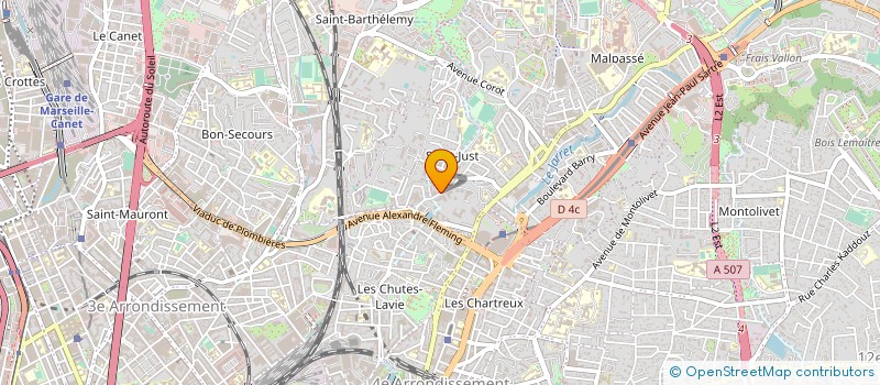 localisation de l'entreprise SOC DAKIN à MARSEILLE