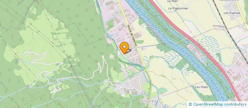 localisation de l'entreprise SOC DAUPHIN EQUIP ELECTRIQUES à NOYAREY