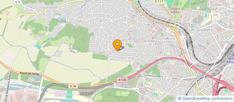 localisation de l'entreprise SOC DAUPHINOISE DE TRAITEMENT DES EAUX à PALAISEAU